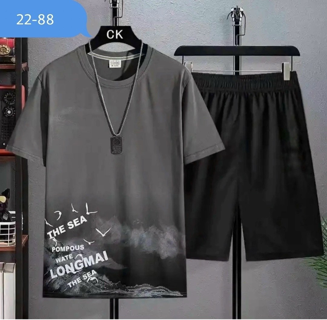 комплект одежды для мужчин,костюм спортивный мужской,комплект с футболками,мужской летний комплект,футболка и шорты комплект