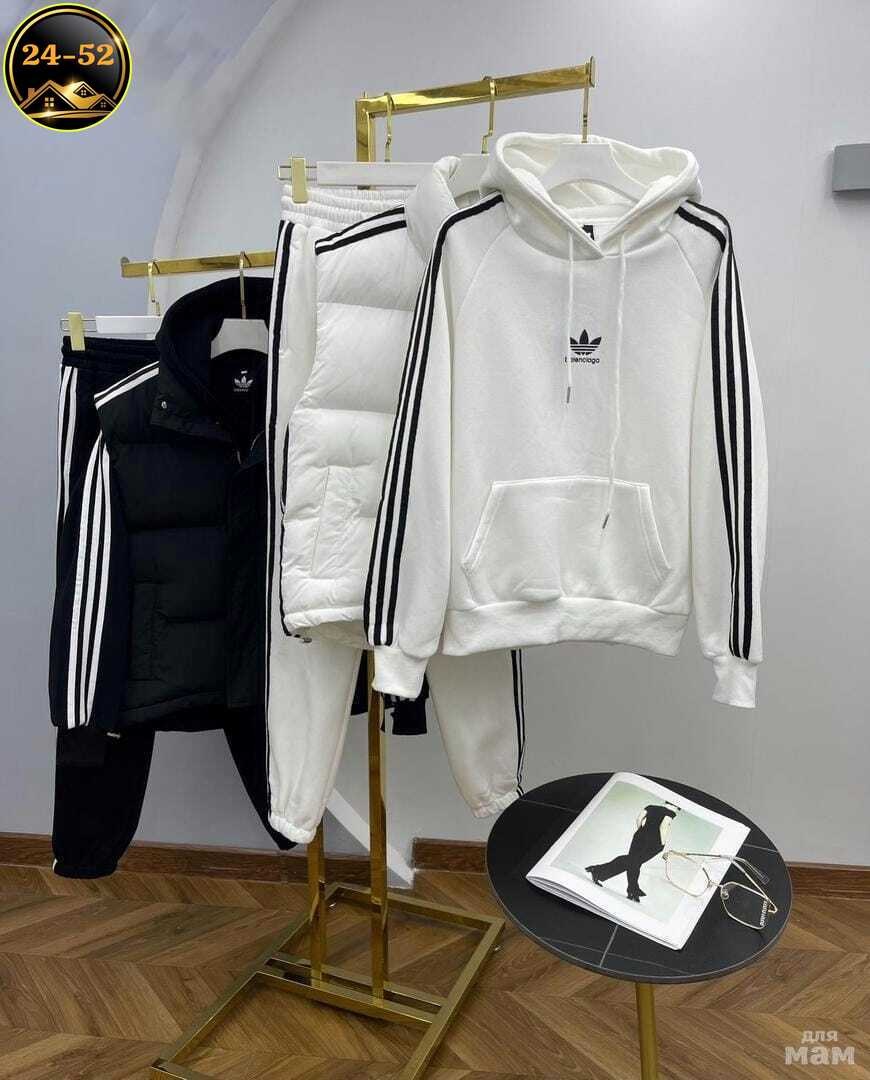 костюм спортивный женский balenciaga x adidas тройка,спортивный костюм adidas,костюм тройка balenciaga x adidas,костюм спортивный,спортивный костюм адидас 2026