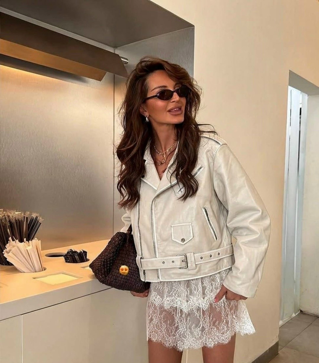 куртка косуха оверсайз,стильная куртка,короткая кожаная куртка,кожаная куртка