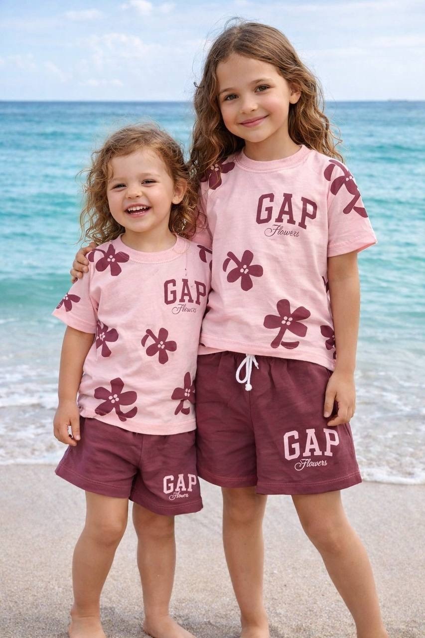 комплект одежды gap,одежда для девочек,,комплект одежды,летний костюм для девочек