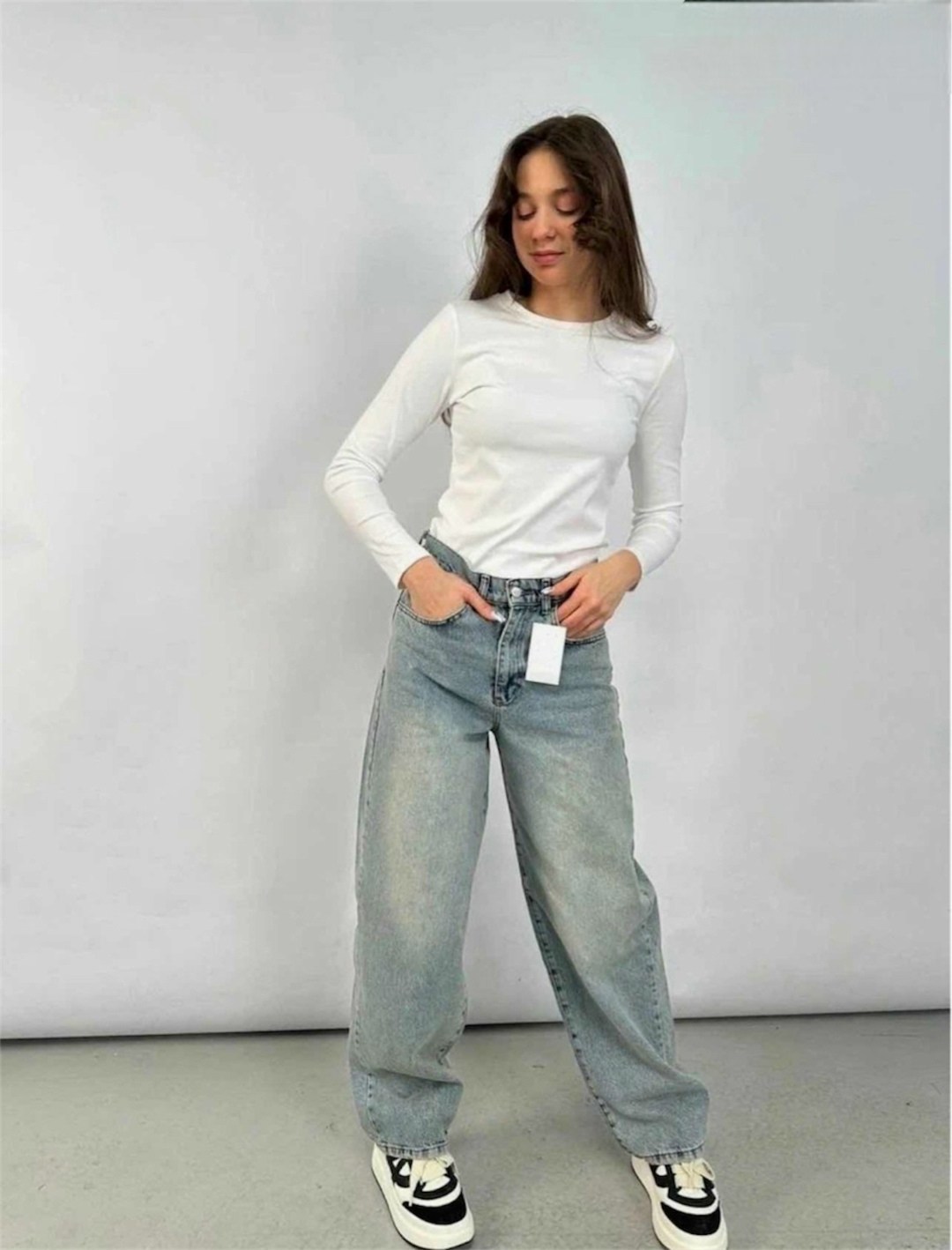 джинсы женские,женские джинсы трубы,джинсы женские с высокой посадкой,джинсы джинсы,джинсы широкие