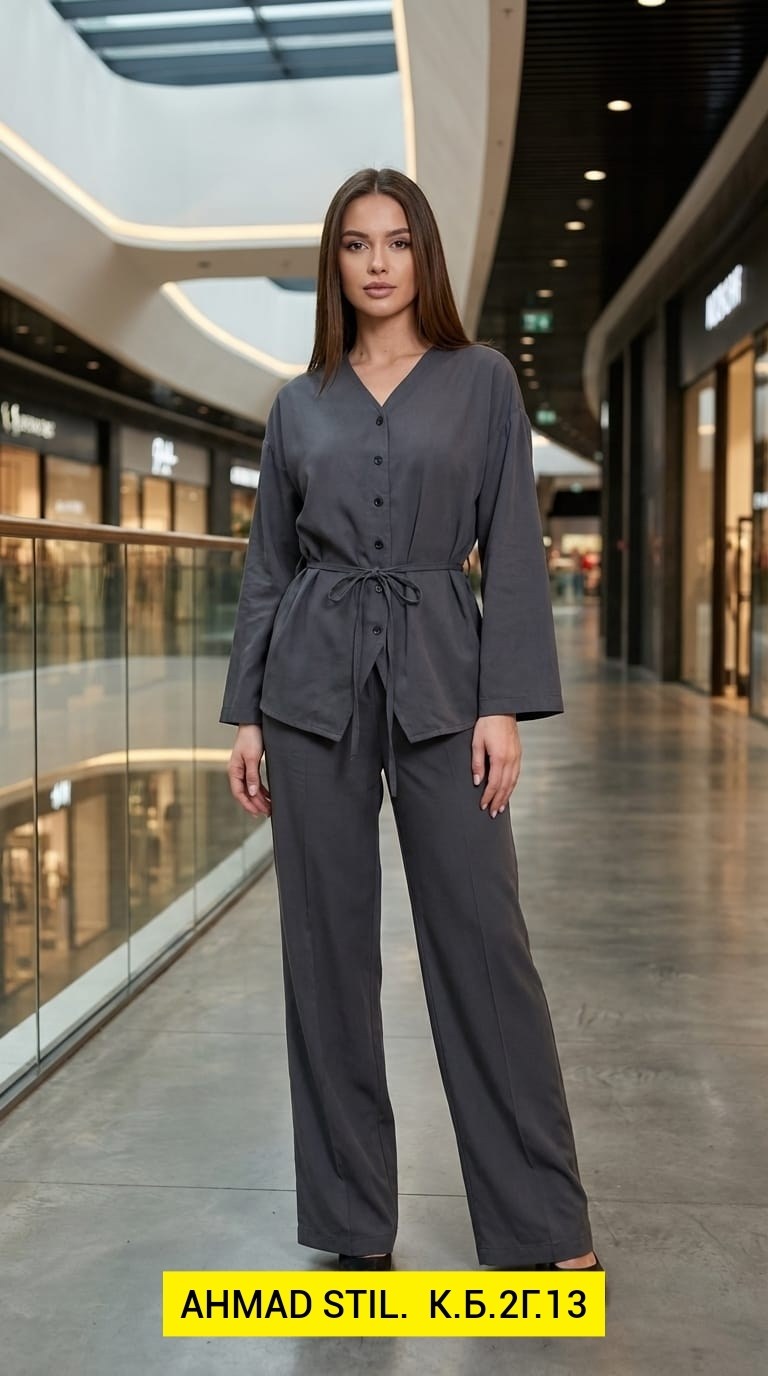 костюм брючный серый,брючный костюм женский,элегантный брючный костюм,костюм женский,костюм вечерний брючный