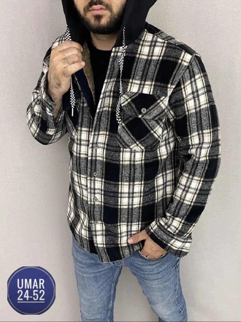 рубашка мужская с капюшоном,рубашка с капюшоном,рубашка на меху с капюшоном,рубашка на меху,рубашка мужская клетчатая