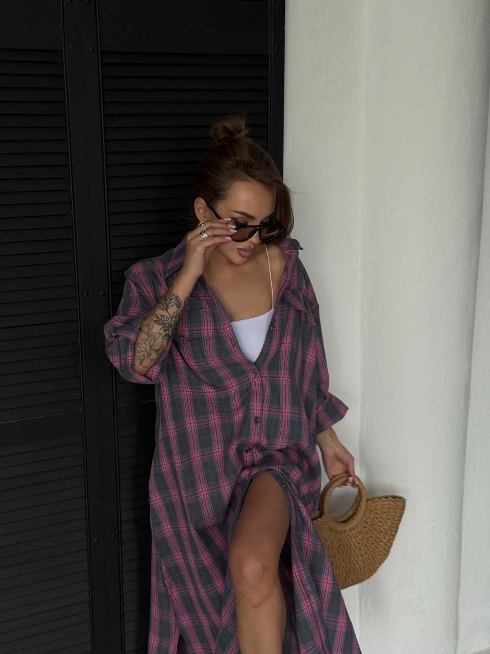 рубашка женская,рубашка в клетку оверсайз удлиненная,рубашка в клетку оверсайз женская,рубашка женская в клетку,удлиненная рубашка в клетку