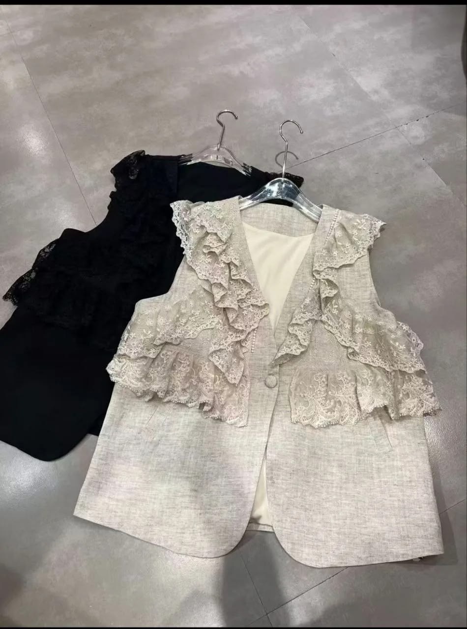 женские жилеты,женская жилетка,жилетка с воланом,жилет,жилетка