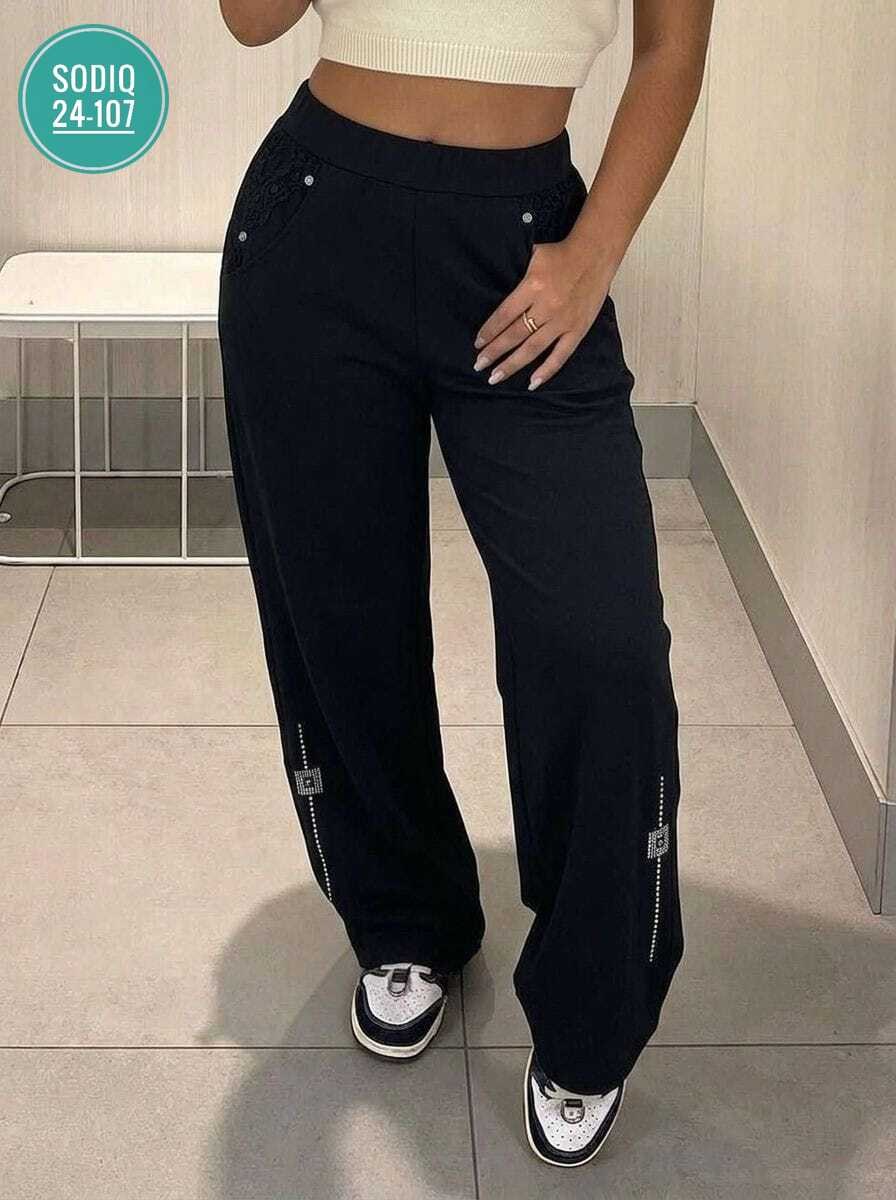 cпортивные штаны женские,брюки спортивные женские,модные брюки палаццо,спортивные брюки,брюки прямые