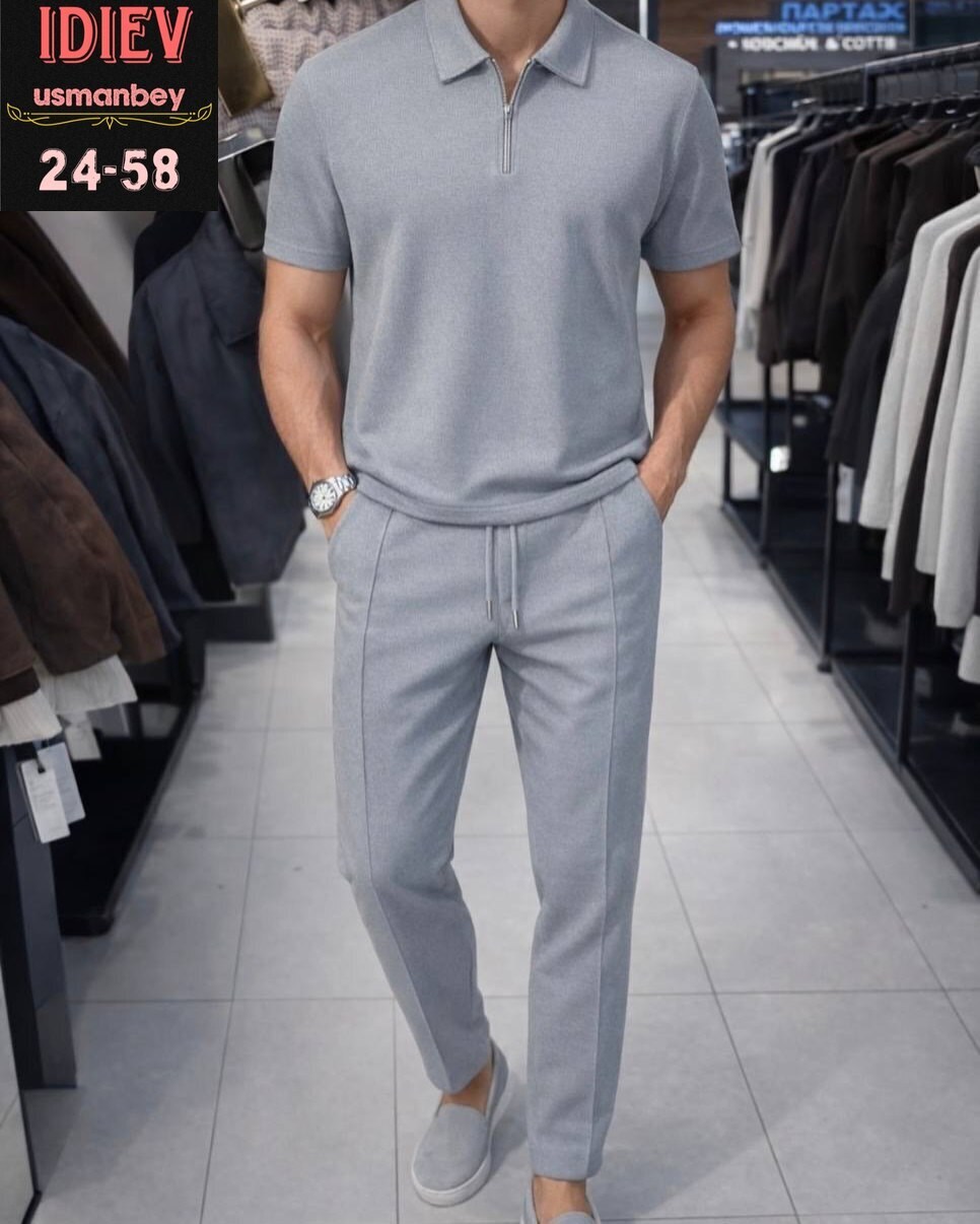 мужские спортивные костюмы,костюм брючный с поло футболкой martin wear 420739162,костюм летний мужской,трикотажный костюм мужской,костюм брюки мужские