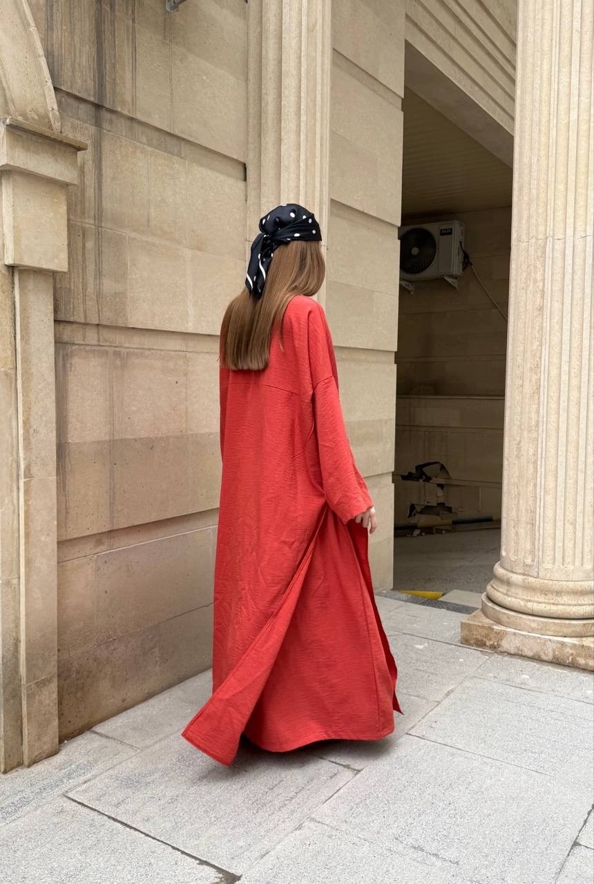 красное льняное платье,льняное платье,красное платье из льна,женские длинные платья,платья в стиле бохо