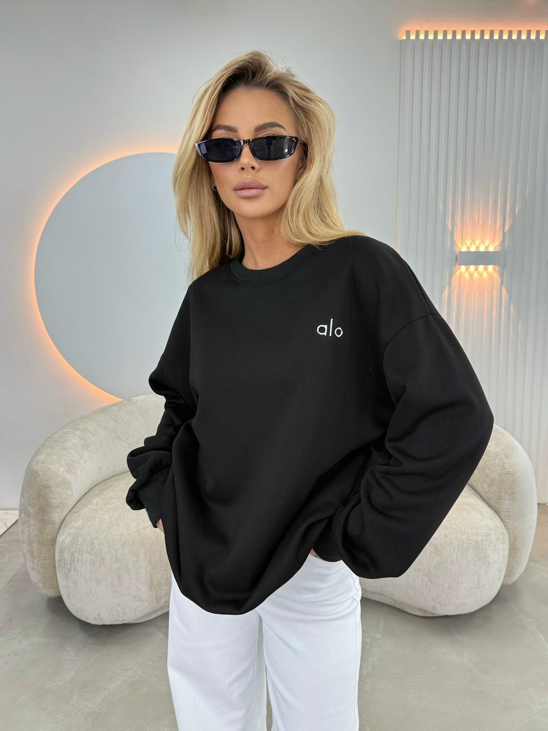 розовый свитшот,свитшот женский оверсайз,свитшот оверсайз без начеса базовый mi&ke,женский свитшот,свитшот оверсайз