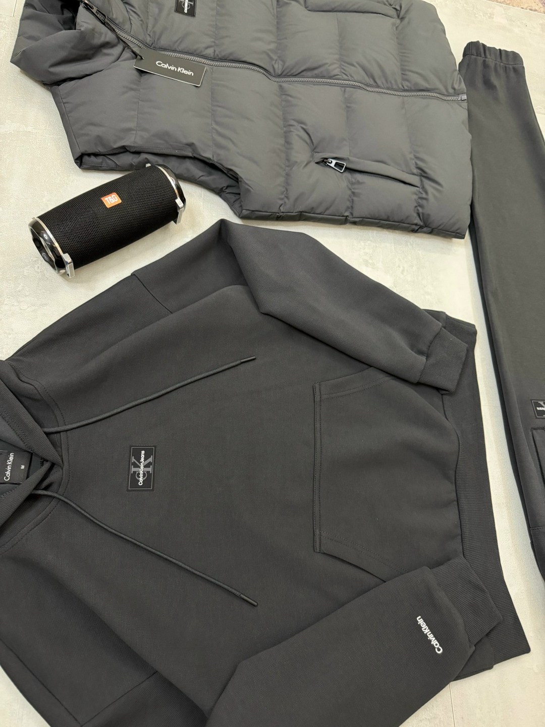 костюм спортивный,костюм на флисе,костюм тройка,костюм-тройка мужской: жилет, толстовка и штаны арт. 1331597