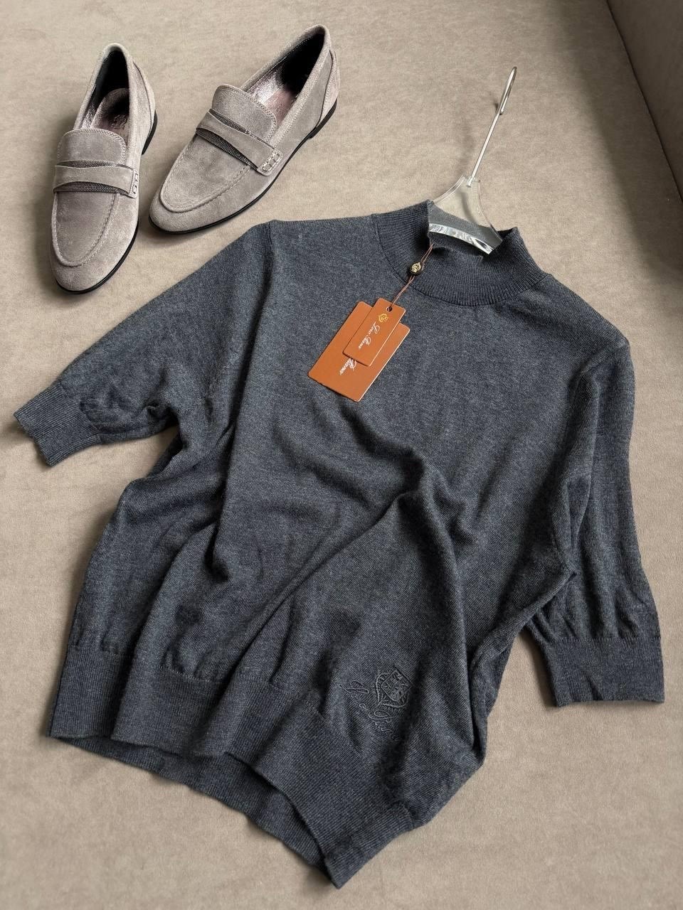 джемпер loro piana,loro piana свитер,джемпер,свитер с воротником,кашемировый свитер мужской