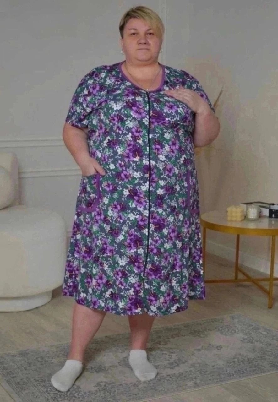 халат трикотажный на молнии большого размера,халат трикотажный на молнии женский большого размера,халат женский трикотажный на молнии,халат женский,халат домашний большие размеры