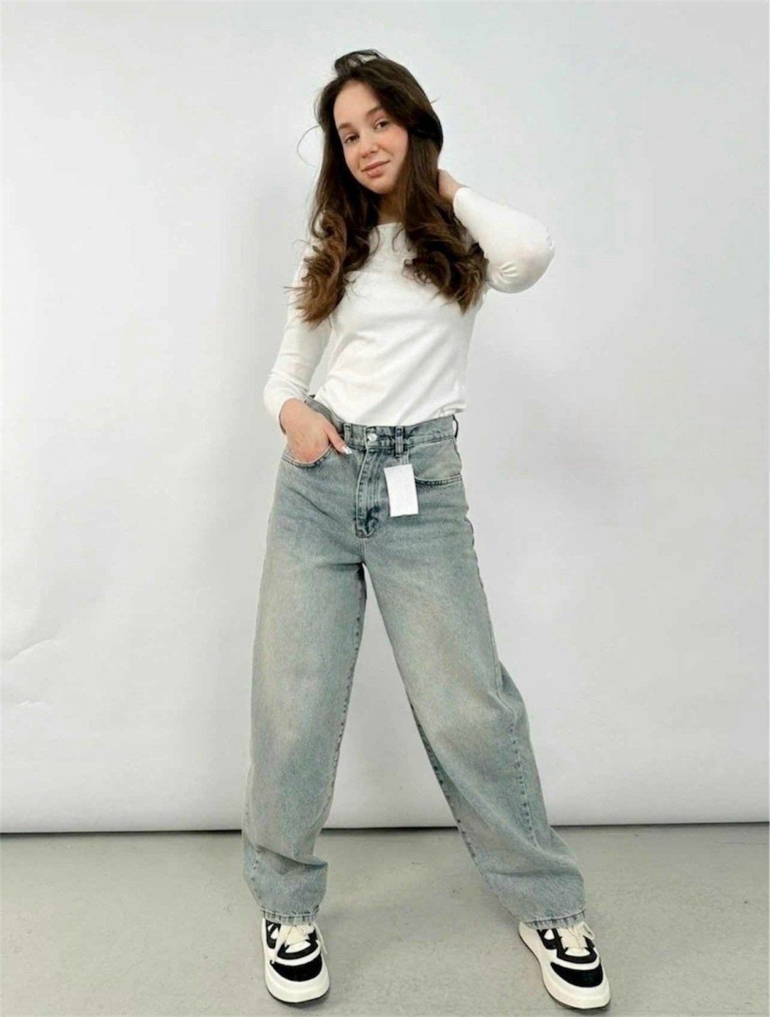 джинсы женские,женские джинсы трубы,джинсы женские с высокой посадкой,джинсы джинсы,джинсы широкие