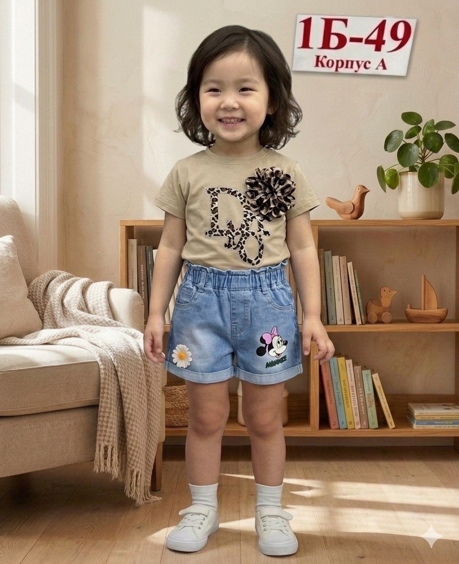футболки для девочек,ребенок,одежда для девочек,,шорты для девочек