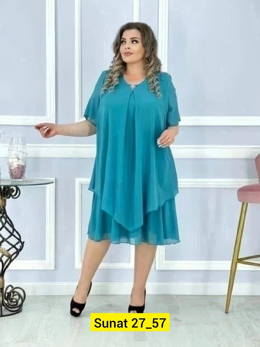 шифоновое нарядное платье больших размеров,шифоновое платье большого размера binmoda,платья из шифона больших размеров,платье шифоновое больших размеров,платье шифон