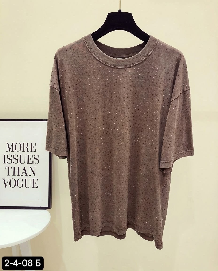 футболка в стразах варенка оверсайз gul brand,футболки женская,футболки женская оверсайз,футболка оверсайз с,футболки и майки