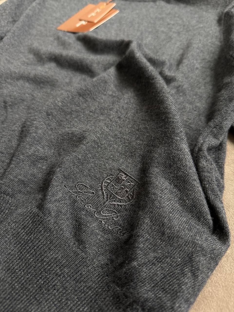 джемпер loro piana,loro piana свитер,джемпер,свитер с воротником,кашемировый свитер мужской