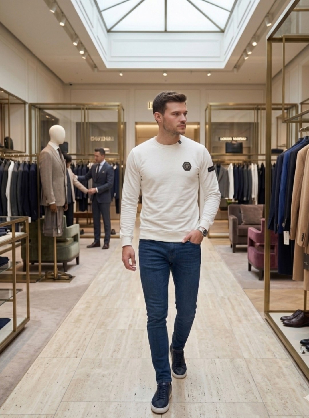 свитшот мужской philipp plein,мужские свитшоты,свитшот мужская,мужская толстовка,свитшот мужской толстовка