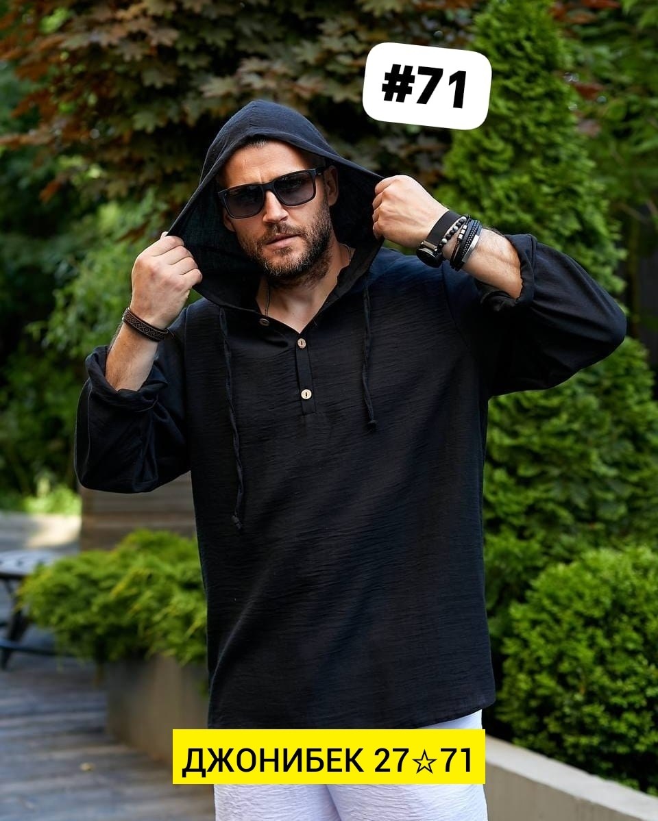 мужская льняная рубашка,рубашка с капюшоном мужская,кофта мужская,рубашка с капюшоном,рубашка мужская