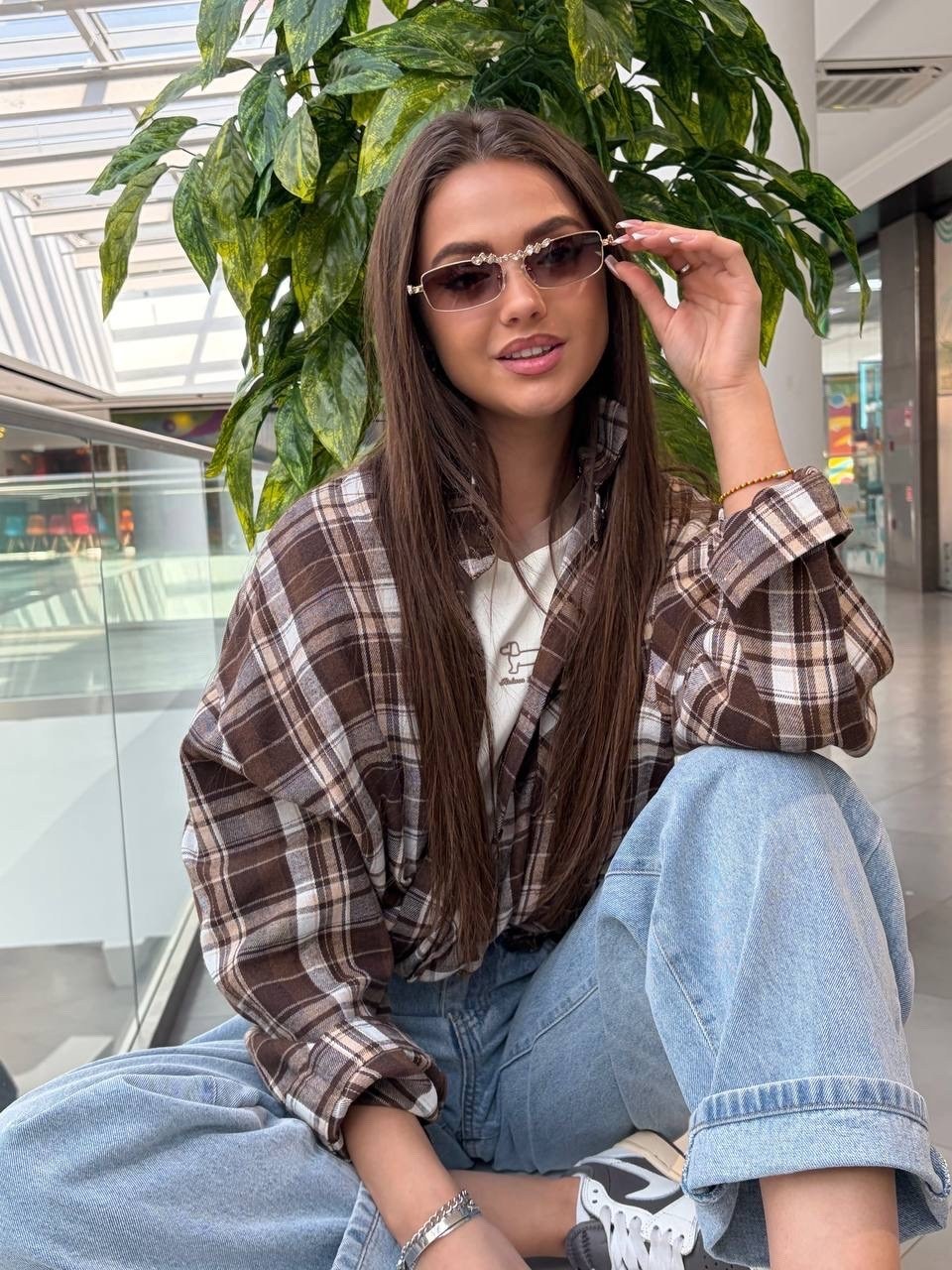 рубашка в клетку оверсайз удлиненная 2e_brand,рубашка в клетку оверсайз удлиненная,рубашка в клетку оверсайз трансформер viki brand,рубашка женская в клетку оверсайз,рубашка в клетку оверсайз удлиненн