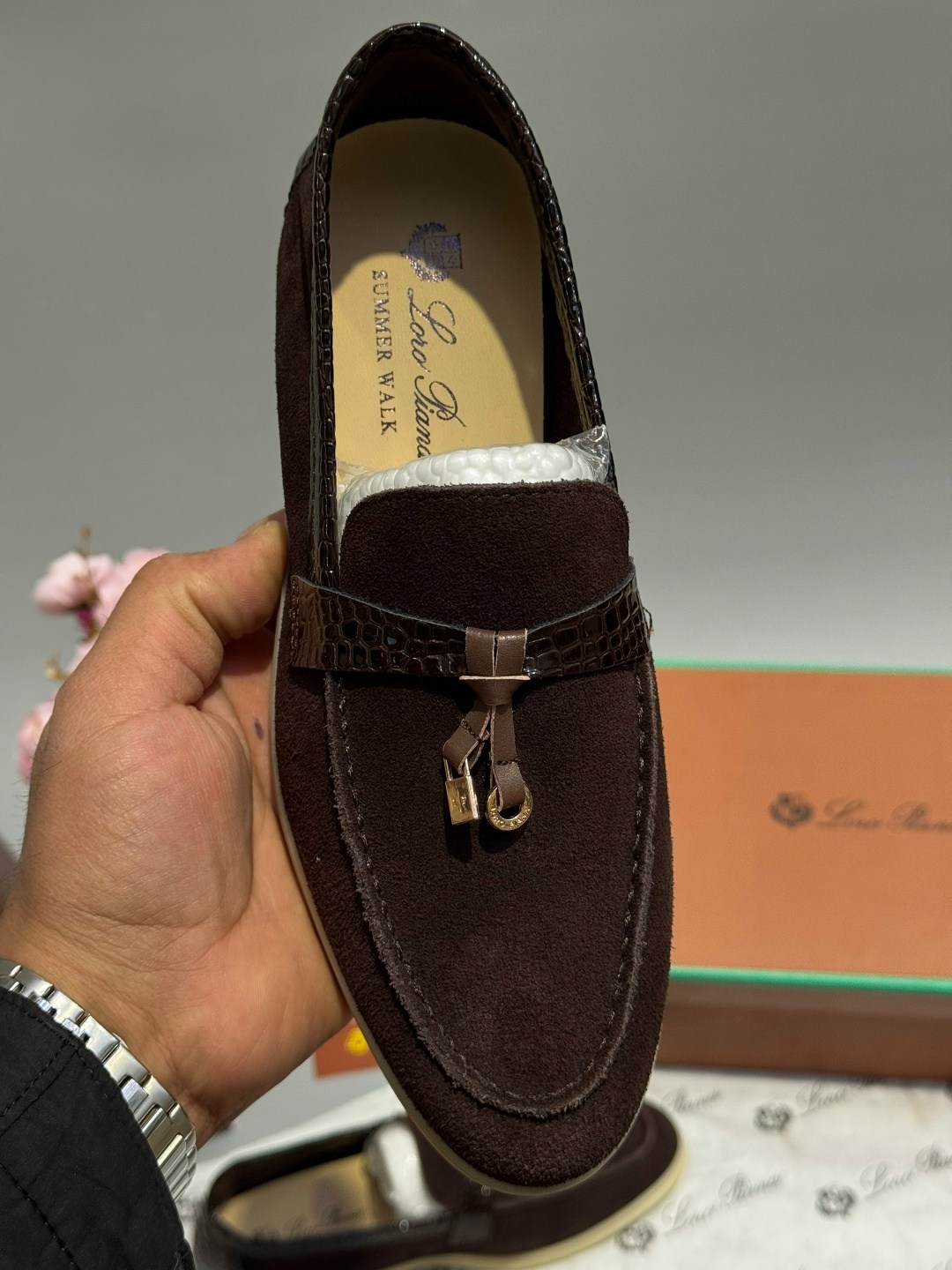 ,лоферы женские loro piana,лоферы loro piana,лоферы натуральная замша loro piana,замшевые лоферы loro piana