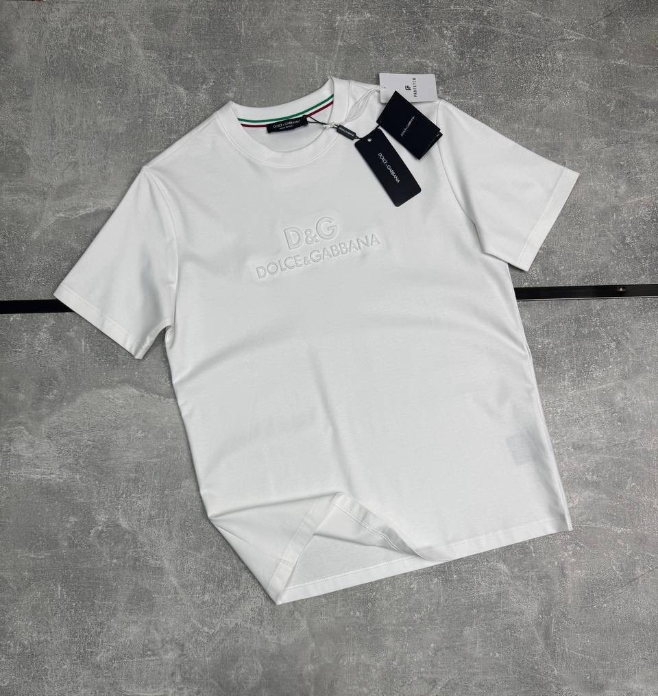 футболка dolce gabbana,мужская белая футболка,мужская футболка,футболки брендовые,футболки для мужчин