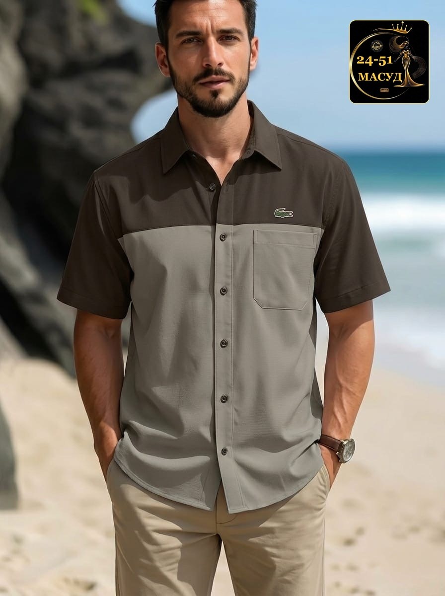 повседневная рубашка,мужская рубашка,рубашка lacoste,мужская рубашка поло,рубашка