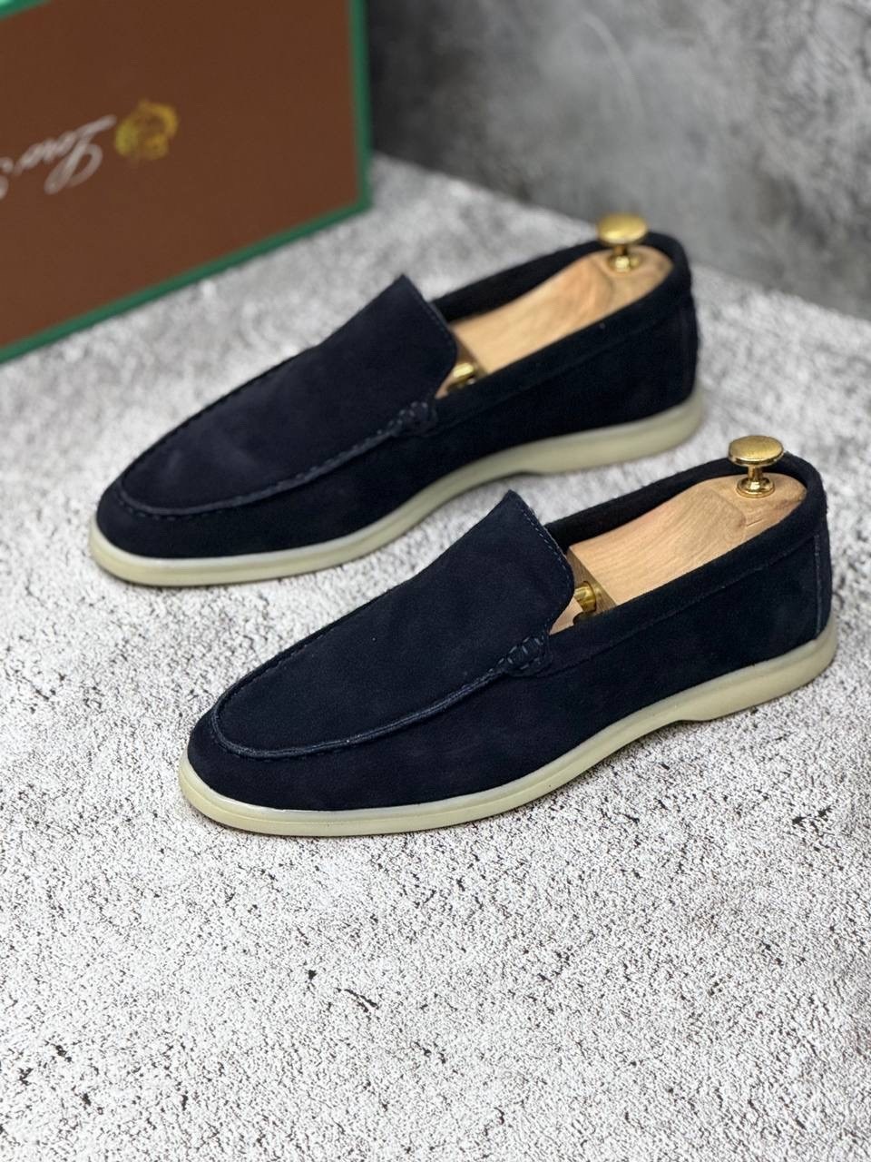 лоферы замшевые loro piana,лоферы loro piana мужские,лоферы loro piana,мужские замшевые лоферы loro piana summer walk grey,лоферы loro piana summer walk