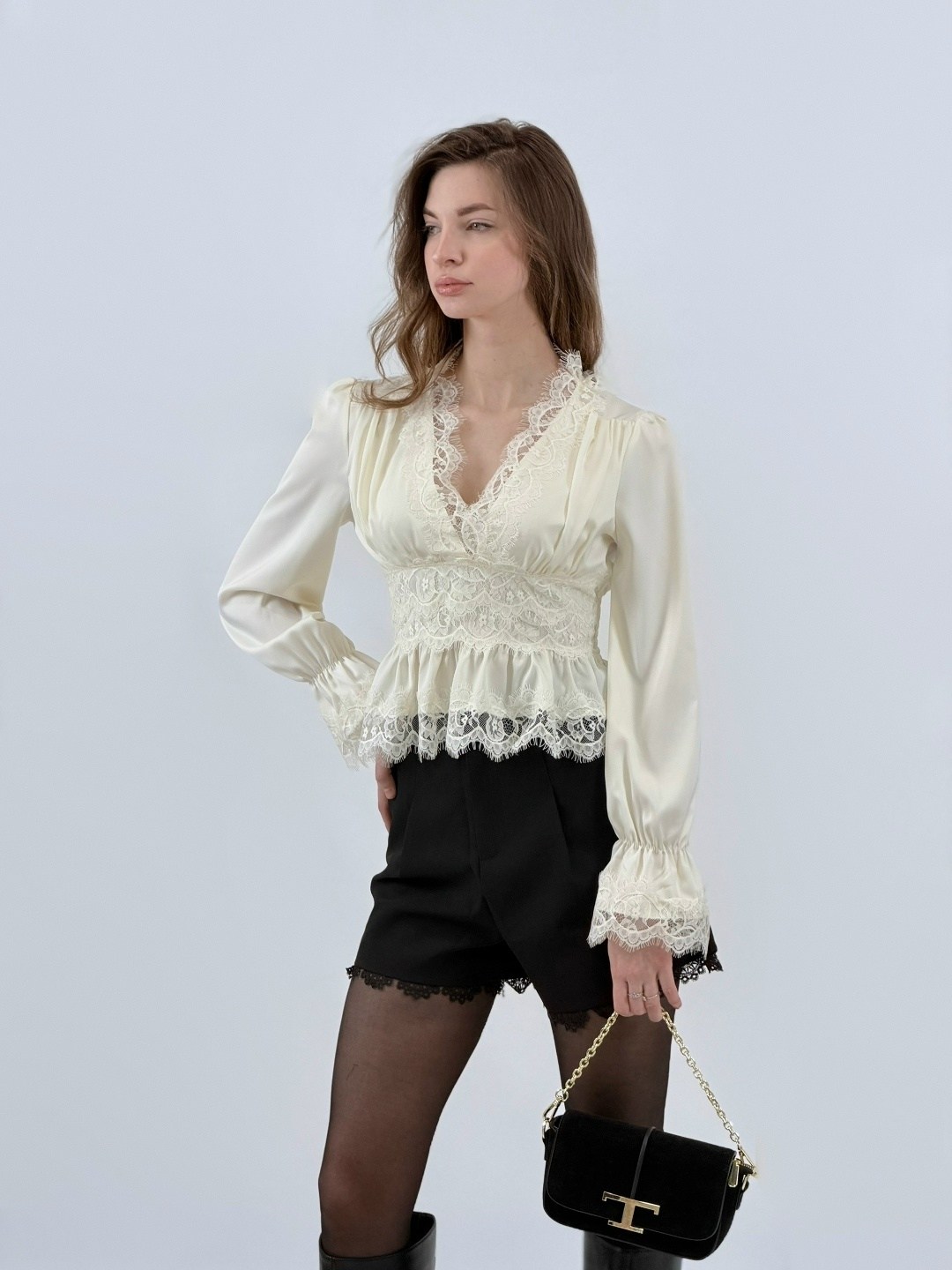 блузка с оборками,модные блузы,модная блузка,повседневная блузка,блузка кружевная