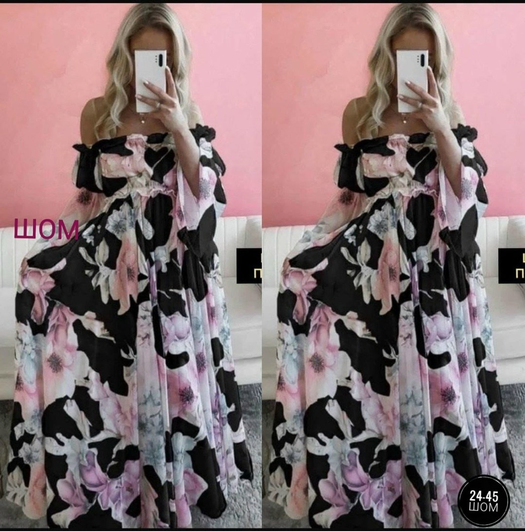 платье женское шифоновое,платье шифон ,летнее длинное платье,летние платья в пол,платье 👗