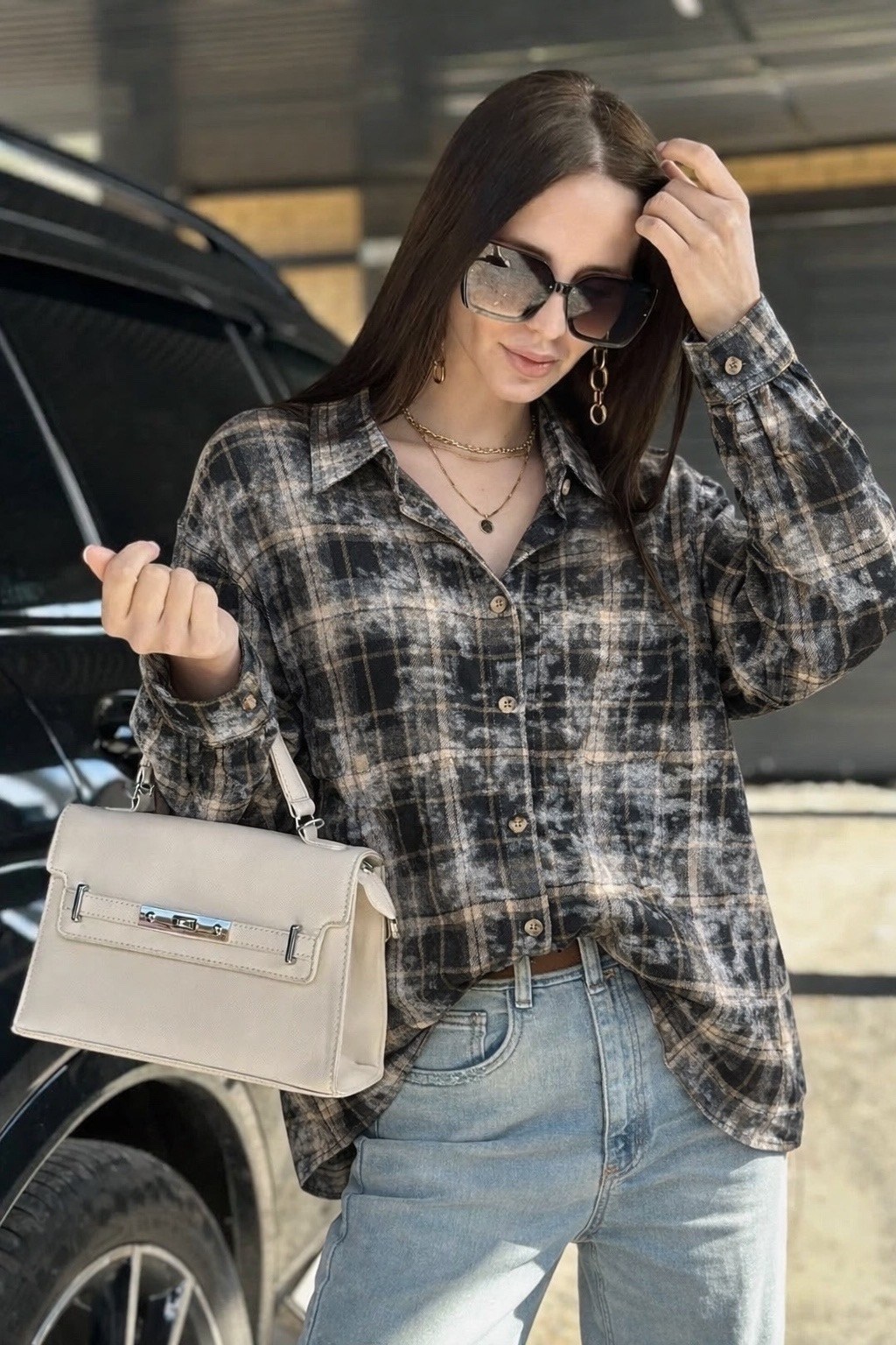 рубашка в клетку оверсайз варенка umalook,рубашка женская в клетку,рубашка оверсайз в клетку теплая,клетчатая рубашка,рубашка варенка в клетку оверсайз женская