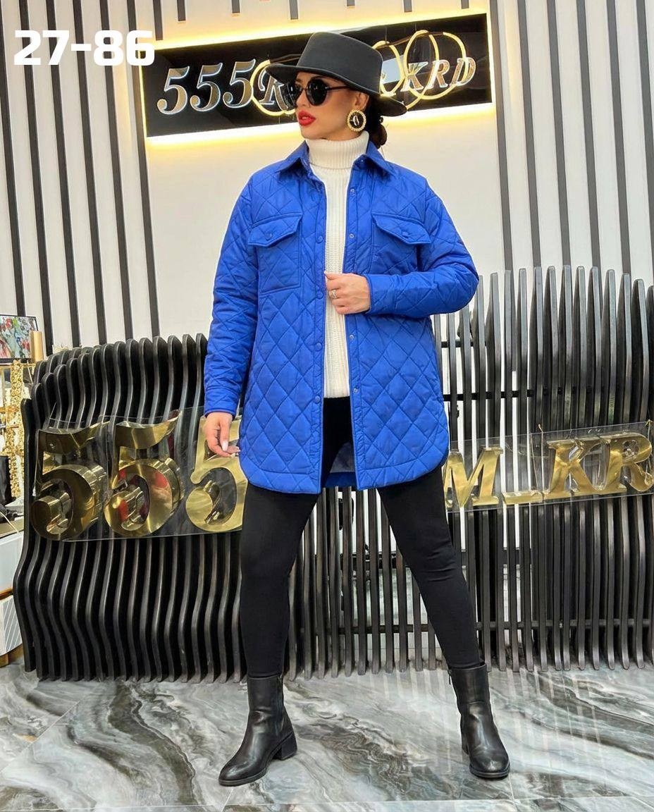 куртка женская,куртка-рубашка женская стеганая,стеганая куртка,демисезонная куртка,демисезонная куртка женская