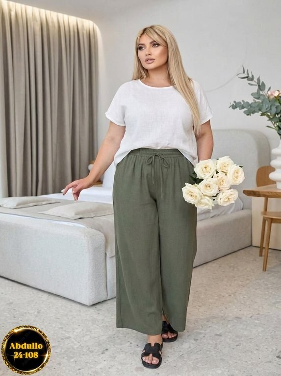 брюки для полных,широкие брюки большого размера,широкие брюки,брюки для полных женщин,брюки женские широкие