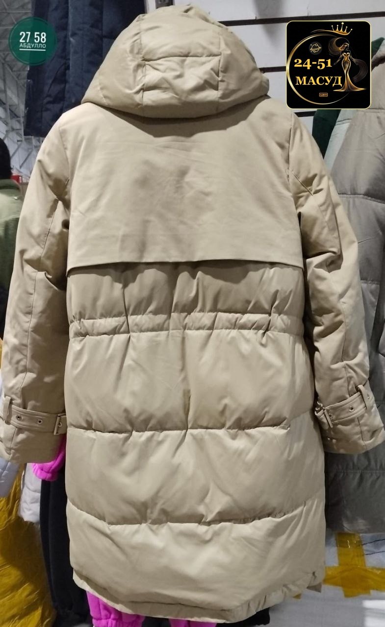 бежевый пуховик,женский зимний пуховик,пуховик длинный зимний с капюшоном оверсайз gasman,пуховик зимний длинный с капюшоном kovrix style,женский удлиненный пуховик