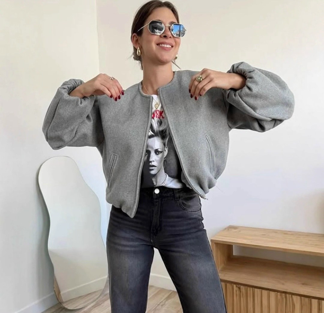 куртка бомбер,куртка-бомбер оверсайз из пальтовой ткани,куртка-бомбер оверсайз из пальтовой ткани zarina,бомбер кашемир,куртка бомбер женская