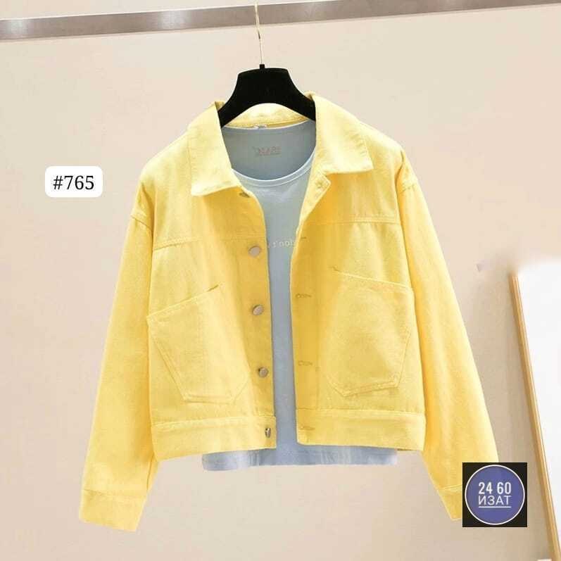 повседневная куртка,куртка желтая,джинсовая куртка,куртка женская,куртка женская жёлтая