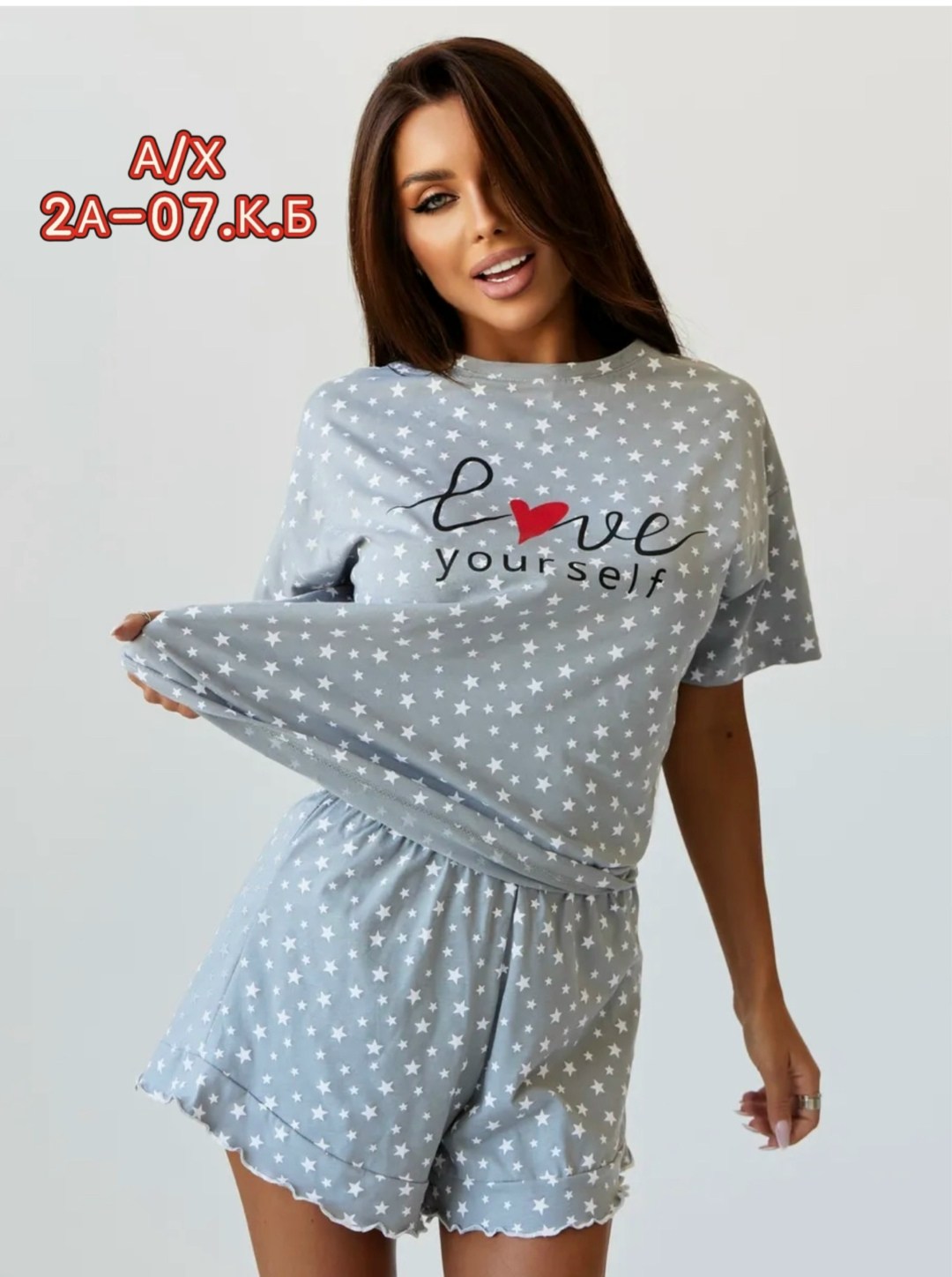 женские пижамы,женская пижама с шортами,пижама для женщин,пижама женская хлопок,пижама серая