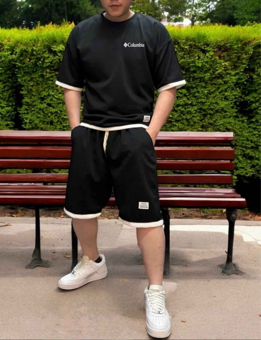 костюм футболка с шортам,мужской костюм серый,мужской спортивный костюм с шортами,костюм бежевый