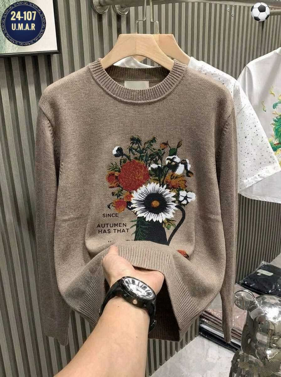 женская кофта,женский свитер,свитер с вышивкой,свитер,свитшот вязаный