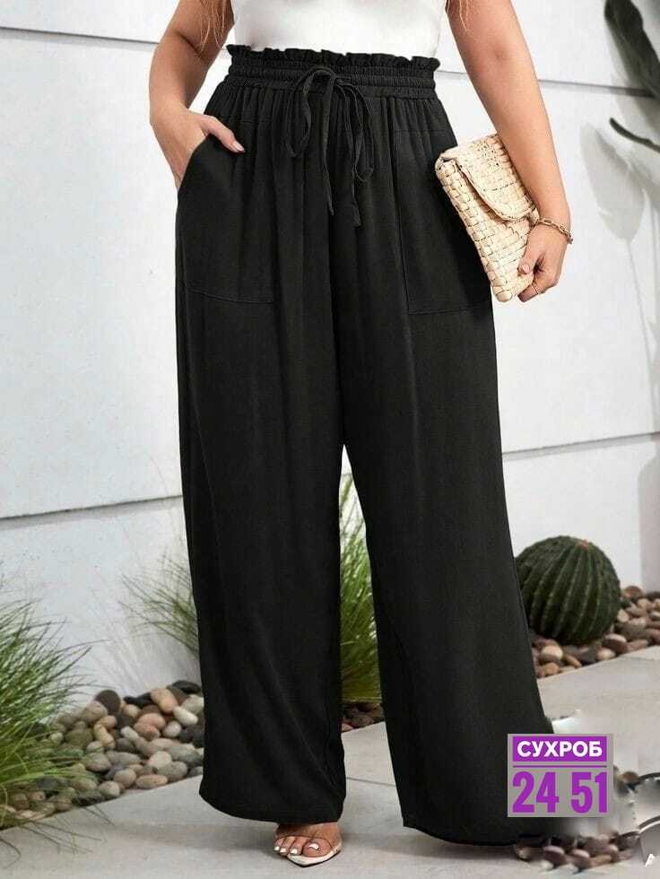повседневные брюки,брюки с завязками,брюки свободные,брюки женские широкие,брюки палаццо женские летние широкие