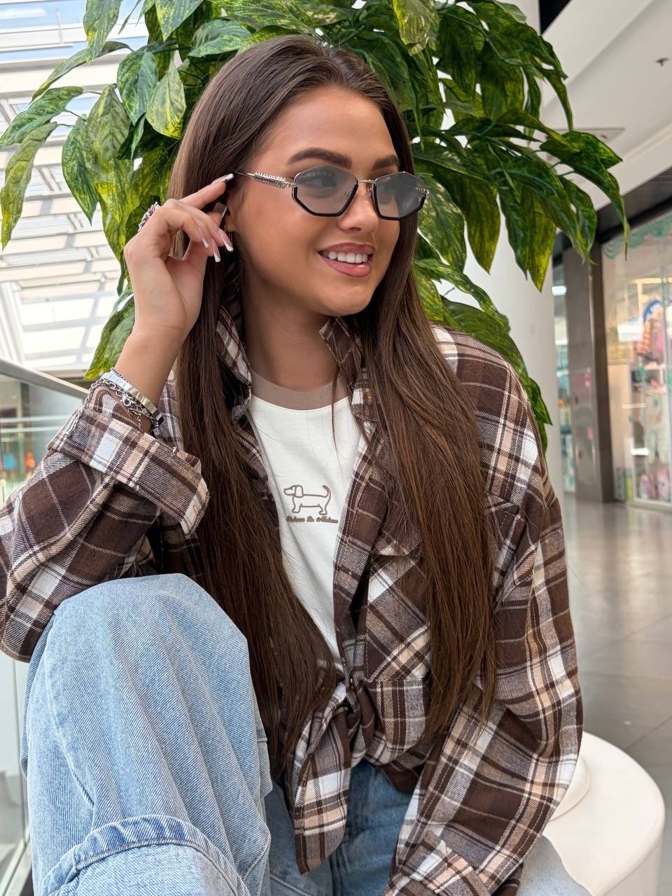 рубашка в клетку оверсайз на кнопках,рубашка женская в клетку,женская рубашка в клетку оверсайз,рубашка в клетку оверсайз удлиненная,рубашка фланелевая в клетку оверсайз