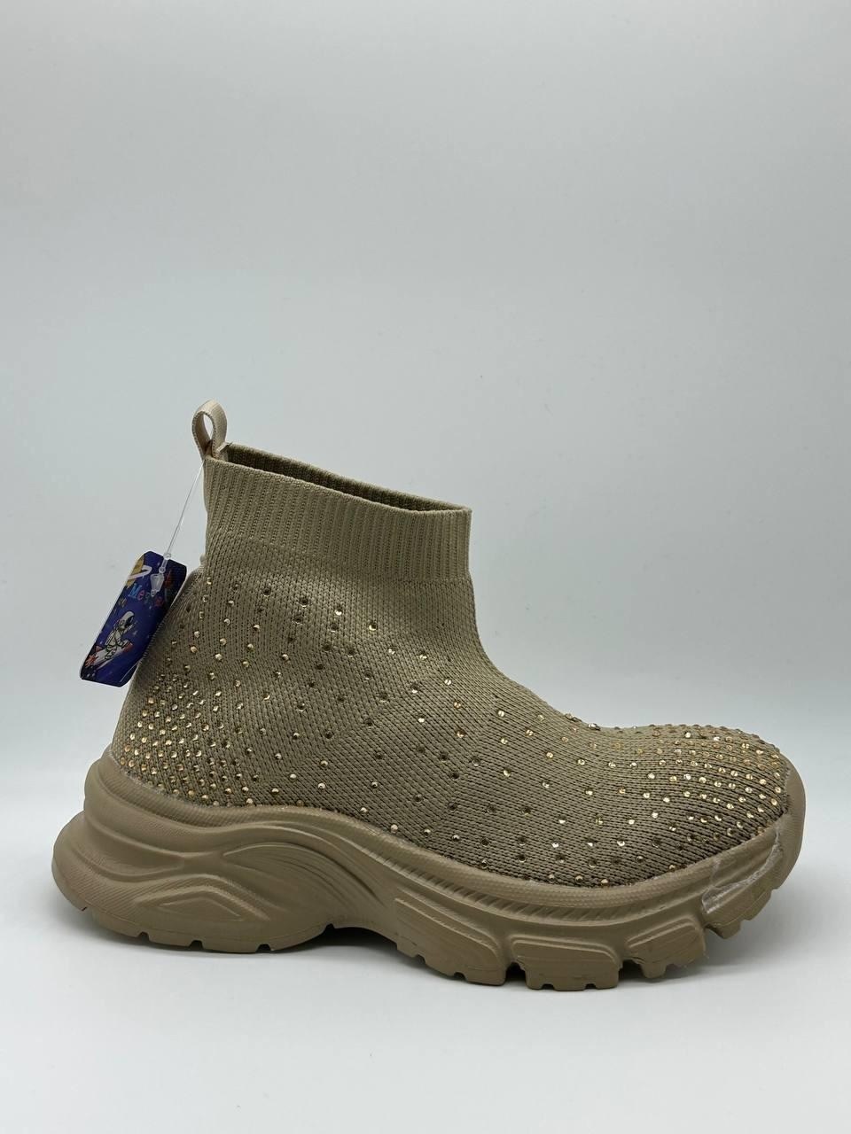 ,женская ,женские высокие спортивные ботинки со стразами,повседневные кроссовки,высокие кроссовки