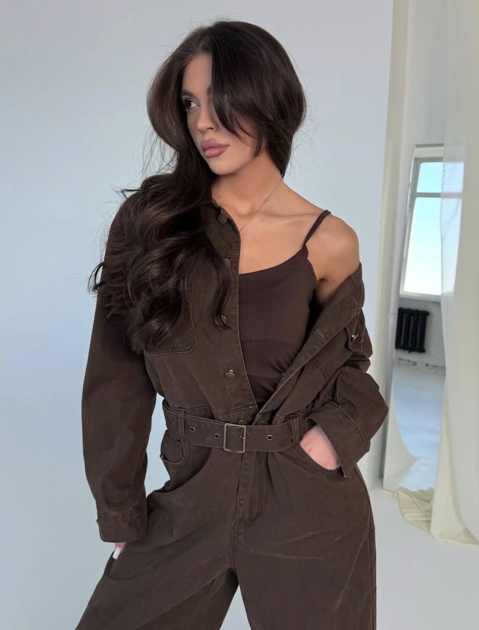 комбинезон с брюками,женские комбинезоны,комбинезон,комбинезон повседневный