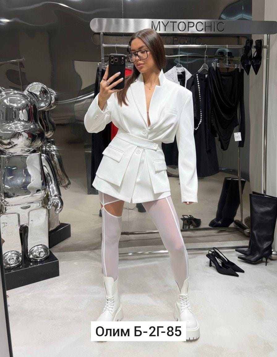 платье-пиджак,женский костюм,пиджак и юбка,пиджак комбинированный женский