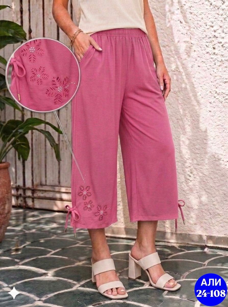 брюки бриджи,женские бриджи,широкие брюки,одежда брюки,капри брюки