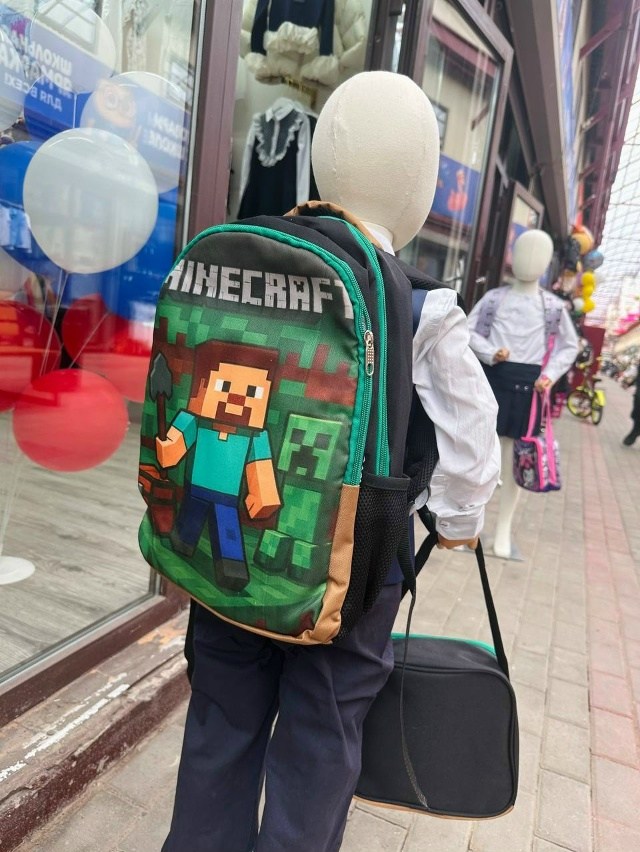 рюкзак школьный детский minecraft,рюкзак для мальчика minecraft,школьный рюкзак minecraft,рюкзак школьный для мальчика майнкрафт,майнкрафт рюкзак