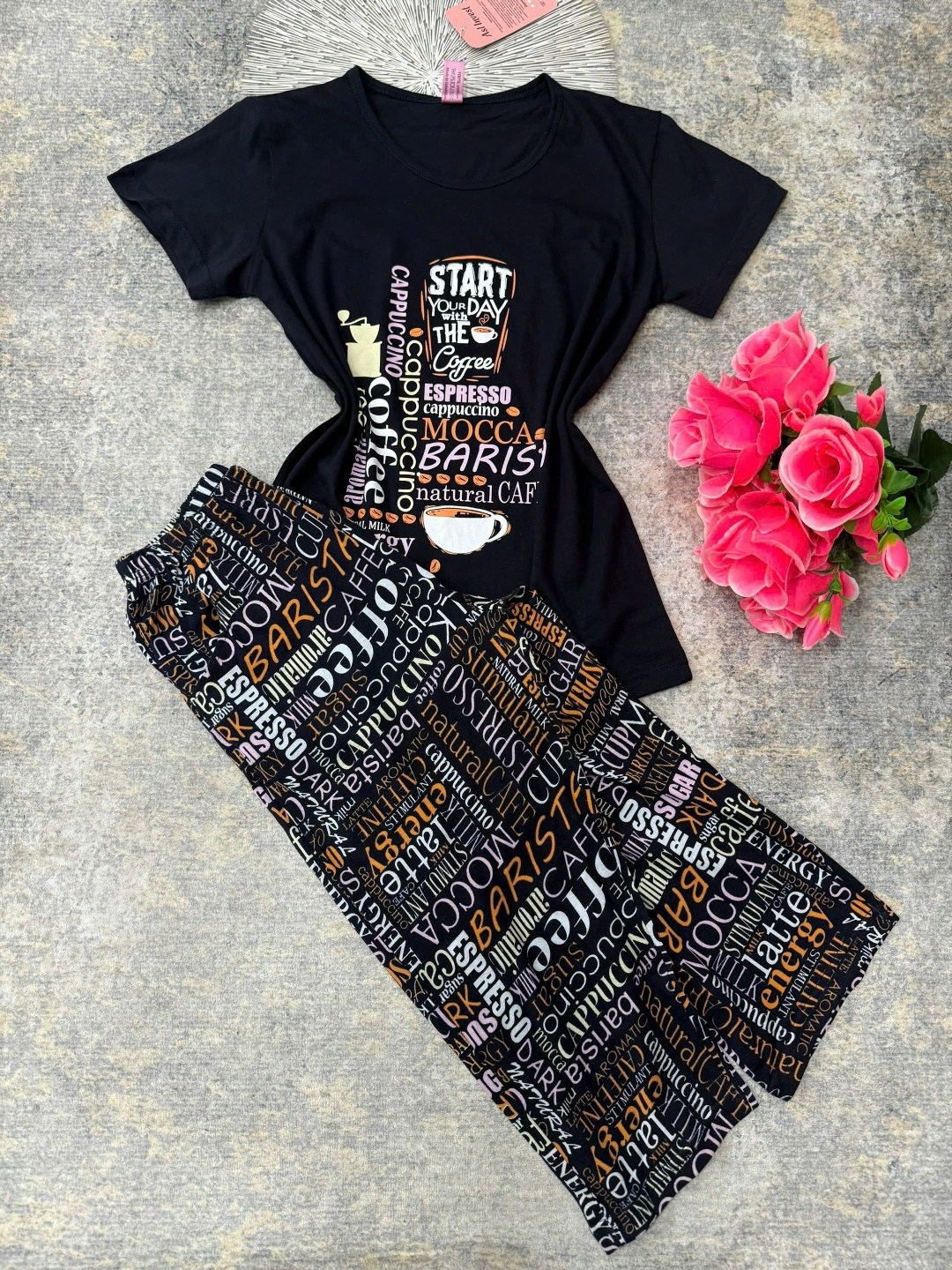 женская пижама,комплект пижама,пижама женская комплект,пижама черный,домашняя одежда пижама