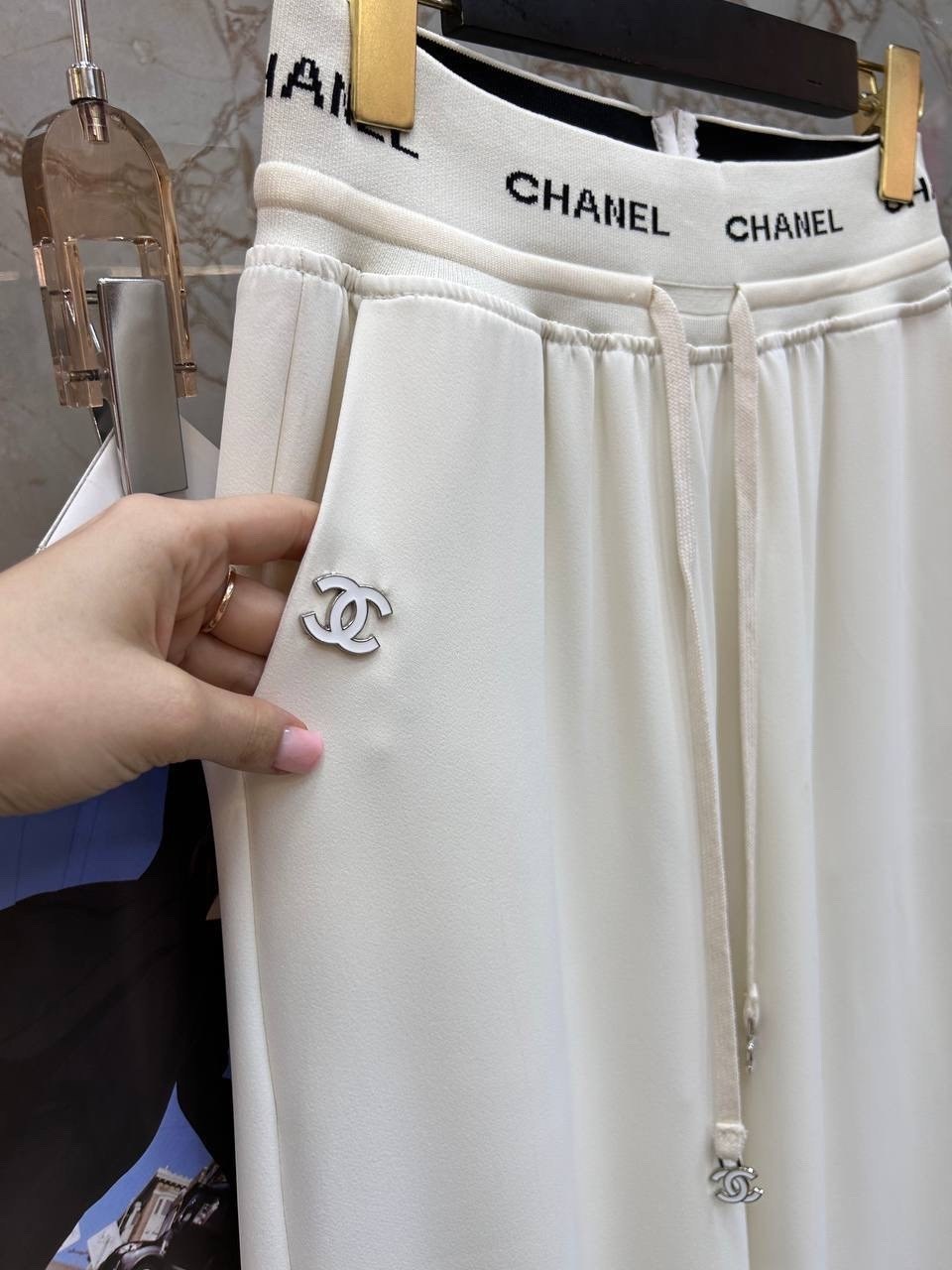брюки chanel,штаны,брюки штаны,повседневные брюки,широкие брюки