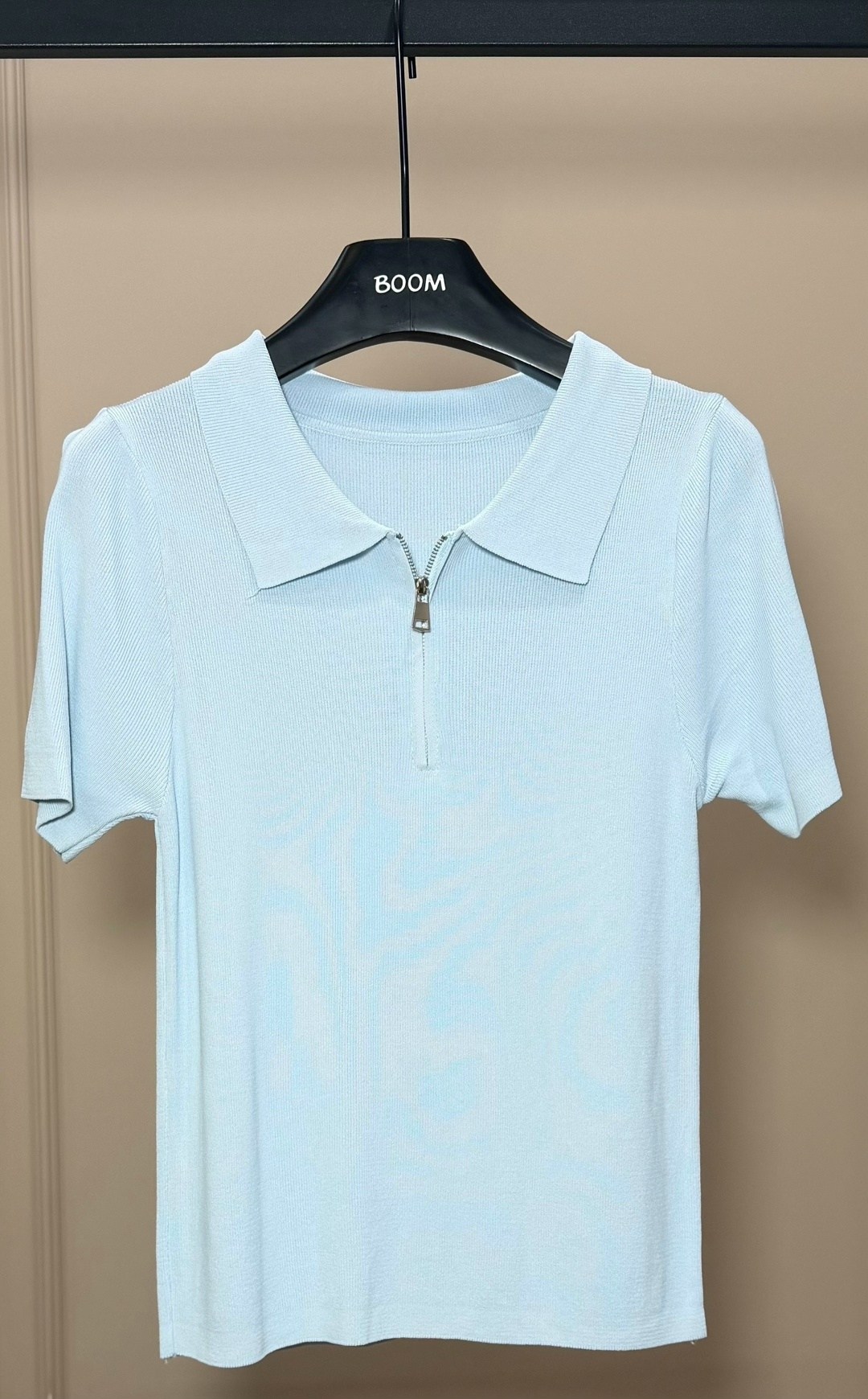 женская кофта,джемпер поло,розовый джемпер,джемпер в рубчик,джемпер в рубчик с молнией