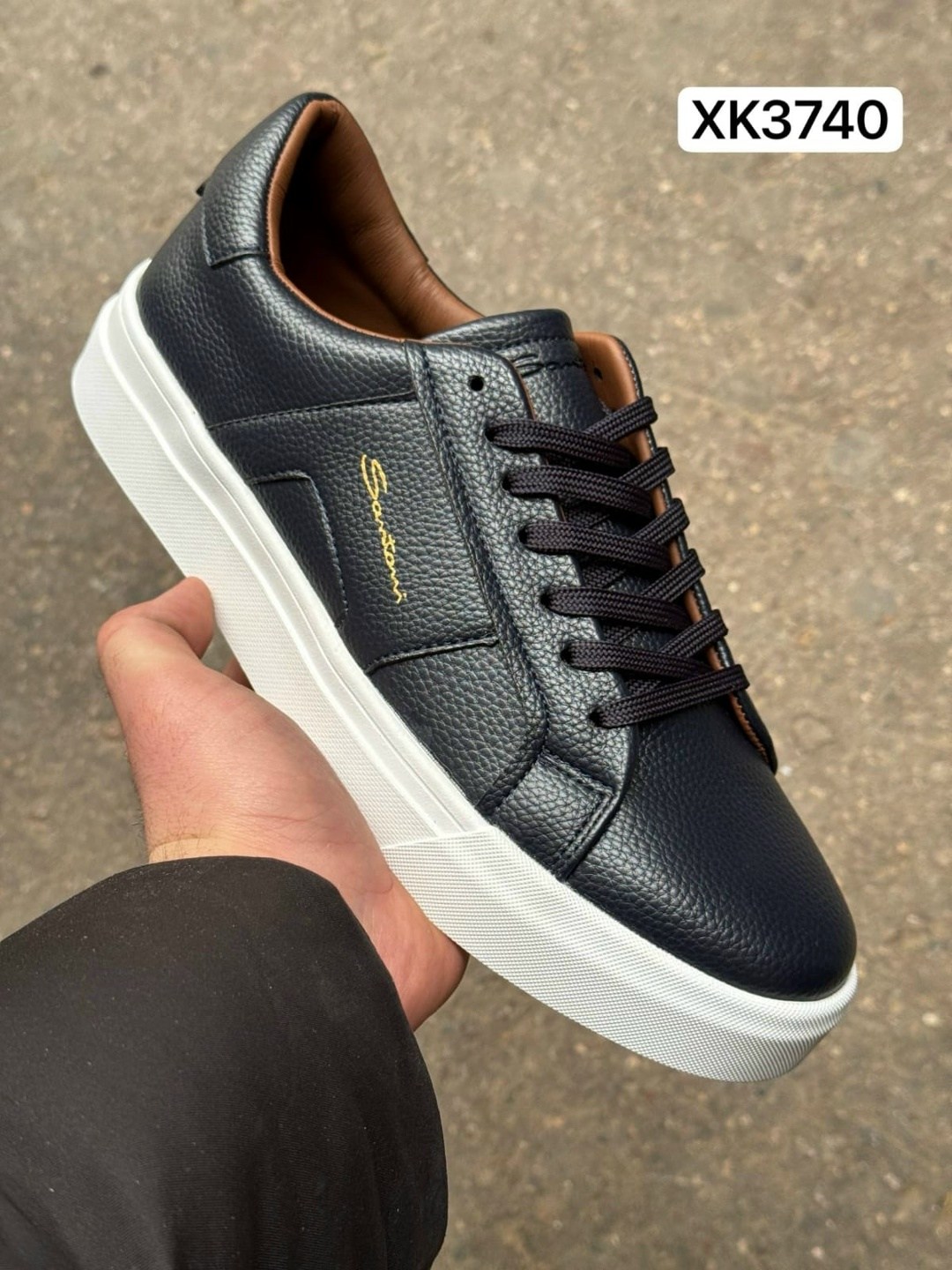 мужские кеды santoni,мужские кеды,кеды мужские кожаные,,кеды мужские santoni черные